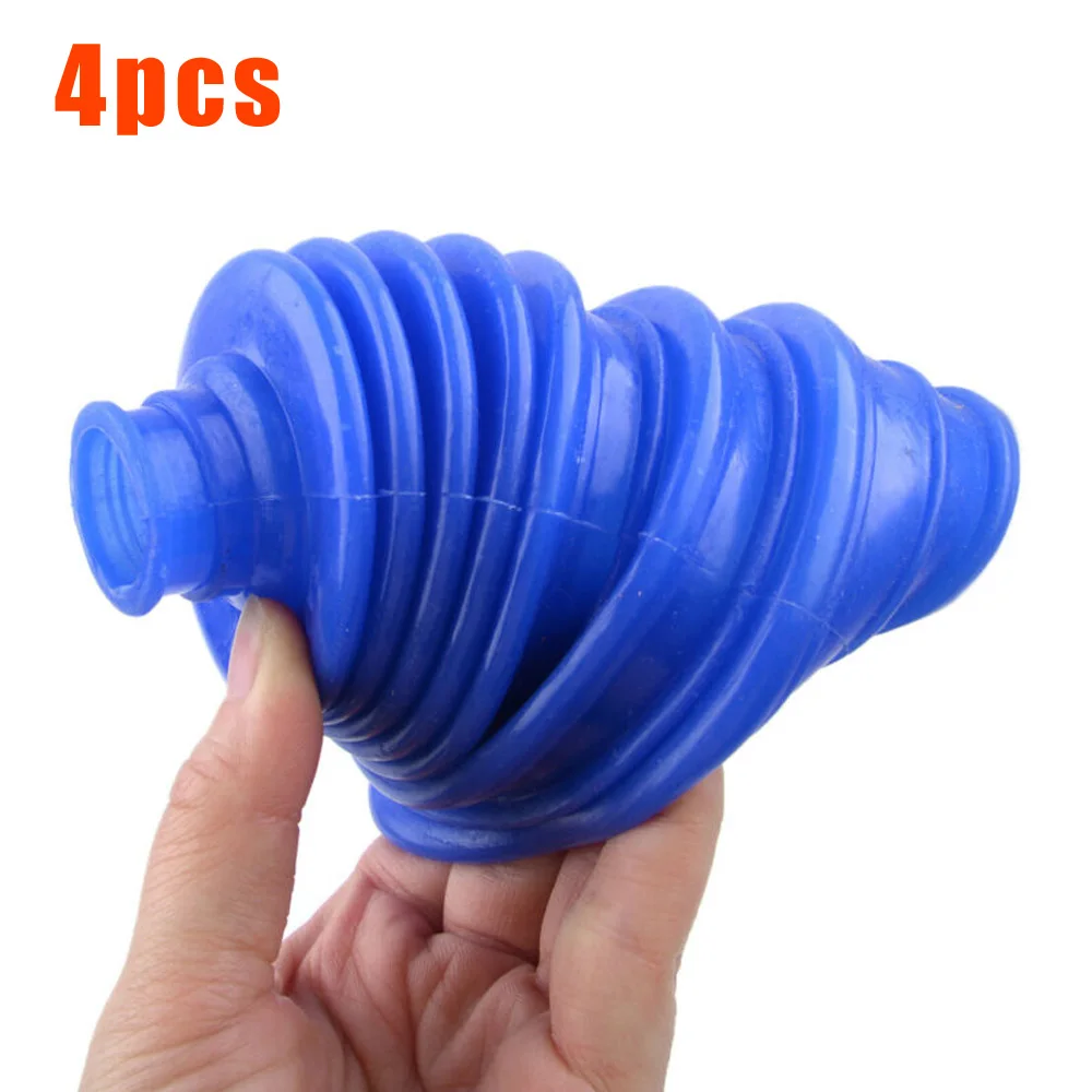 

4pcs Universal Silicone CV Constant-velocity Dust Cover Joint Boot Drive Shaft 9.5x12cm Accesorios Para Auto