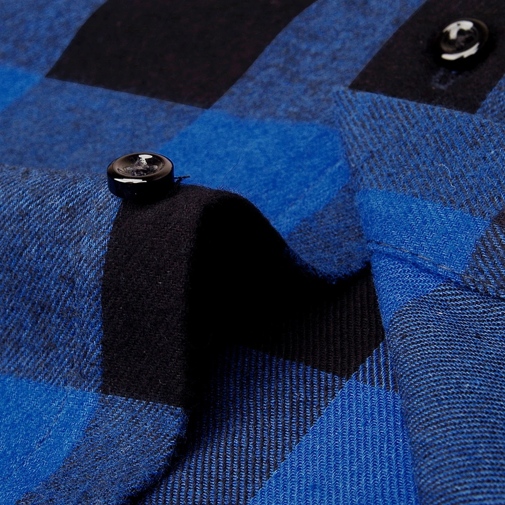 Мужская Фланелевая рубашка из 100% хлопка облегающие повседневные рубашки в клетку зимние мужские с длинным