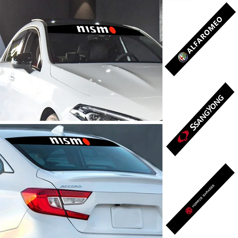 

1pcs Auto Front Rear Windshield Window Sticker Car Accessories for Mercedes Benzs AMG W463 W176 W211 W204 W210 W203 CLA GLA GLK