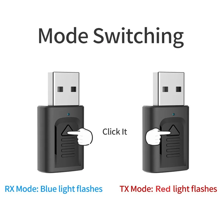 USB Bluetooth 5 0 музыкальный приемник передатчик 4 в 1 Мини 3 мм разъем AUX RCA стерео аудио