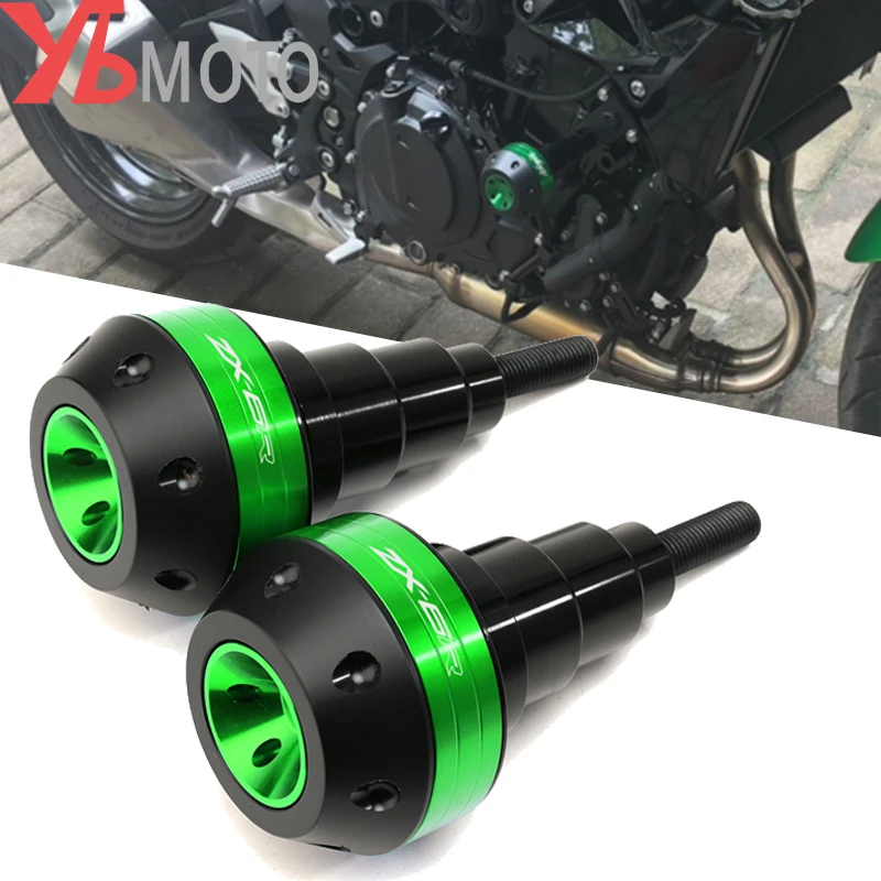 High Quality For KAWASAKI ZX6R ZX-6R 2006-2019 2020 2021 ZX 636 Motorcycle Frame Sliders Crash Falling Protection