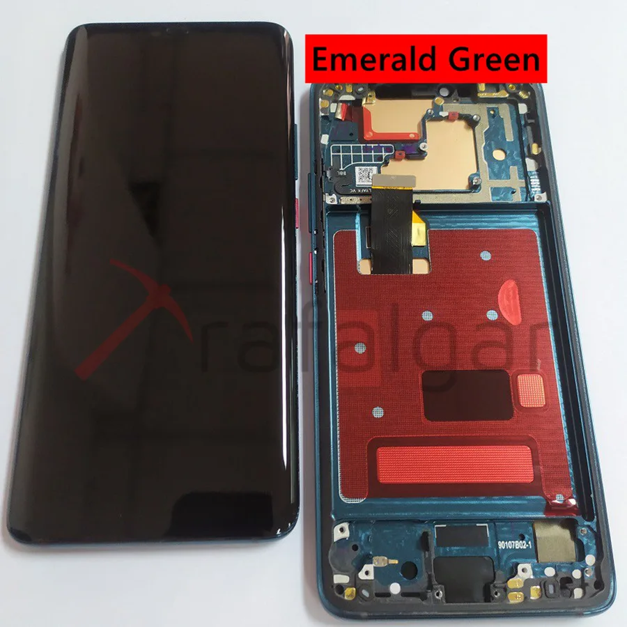 AMOLED дисплей для huawei mate 20 Pro ЖК-экран с рамкой+ отпечаток пальца для huawei mate 20 Pro ЖК-экран mate 20 PRO ЖК
