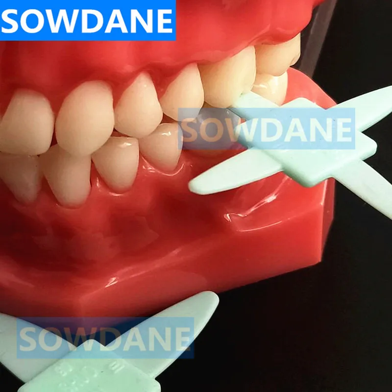 2 шт./компл. линейка зубной резины для измерения зубных щелей инструмент