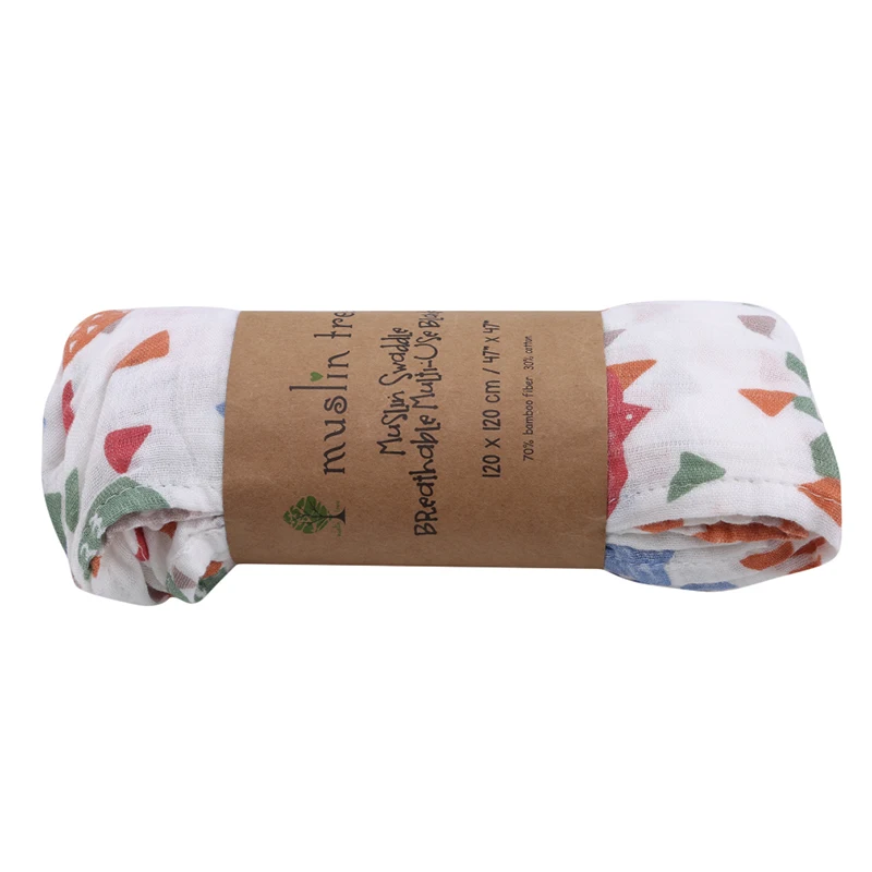 

Cartoon Print Baby Bath Towels Cotton Polyester Gauze New Born Baby Towels Soft Water Absorption Baby Care Towel