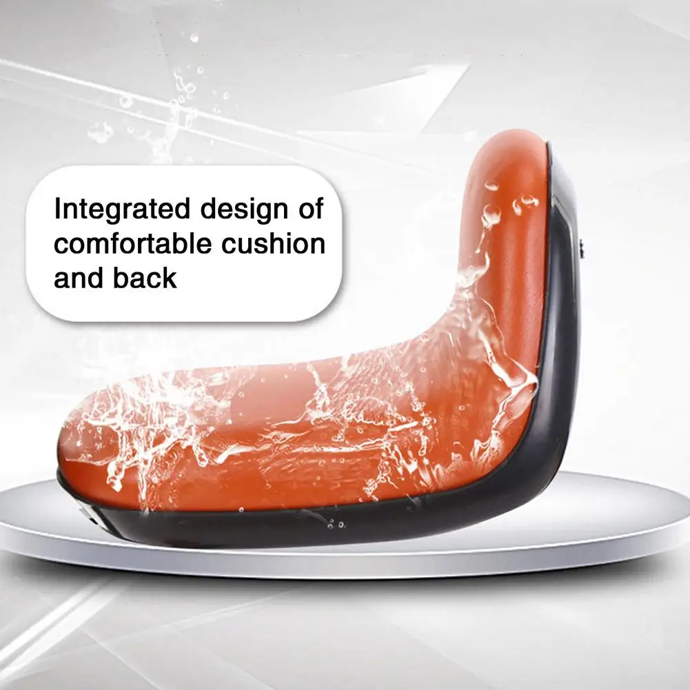 Переднее детское сиденье для горного велосипеда велосипедная Рама седло кожаное