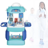 children pretend toys role play doctor suitcase with messenger bag simulation medical toy simulation nurse kit medicine toys