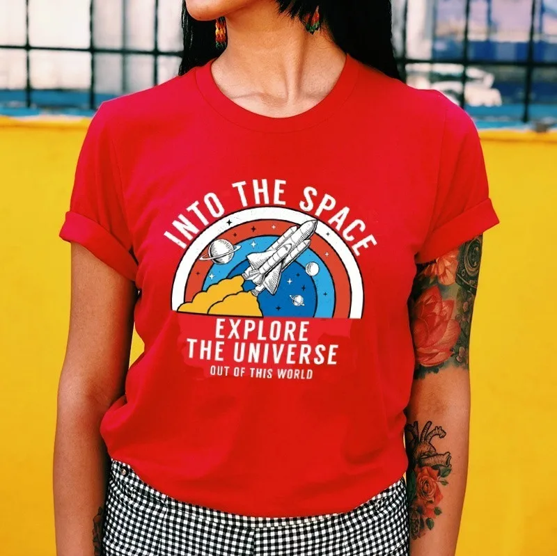 

VIP HJN into Future Spaceship T-Shirt The Creator Colorful Hahayule T Shirt Music Unisex Tees Hip Hop Tees
