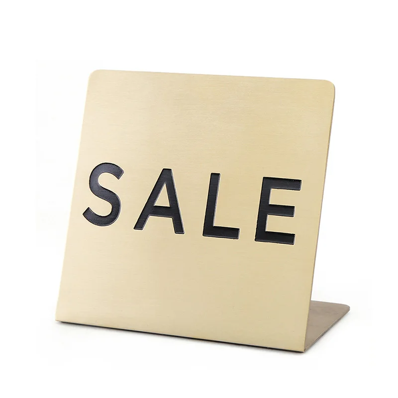 Цена держатель металла цена знак ювелирных изделий дисплей магазина | Украшения