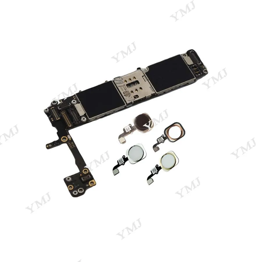 Для iPhone 6S материнская плата с/без Touch ID, оригинальная разблокированная для iPhone 6S печатная плата с Бесплатный iCloud логическая плата