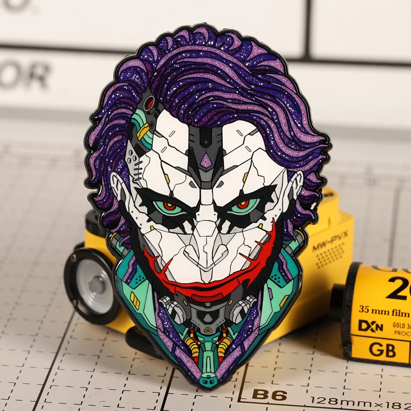 Artist Co-фирменный механический фредер DC JOKER Dark Knight Heath Ledger бейдж экшн-фигурка модели
