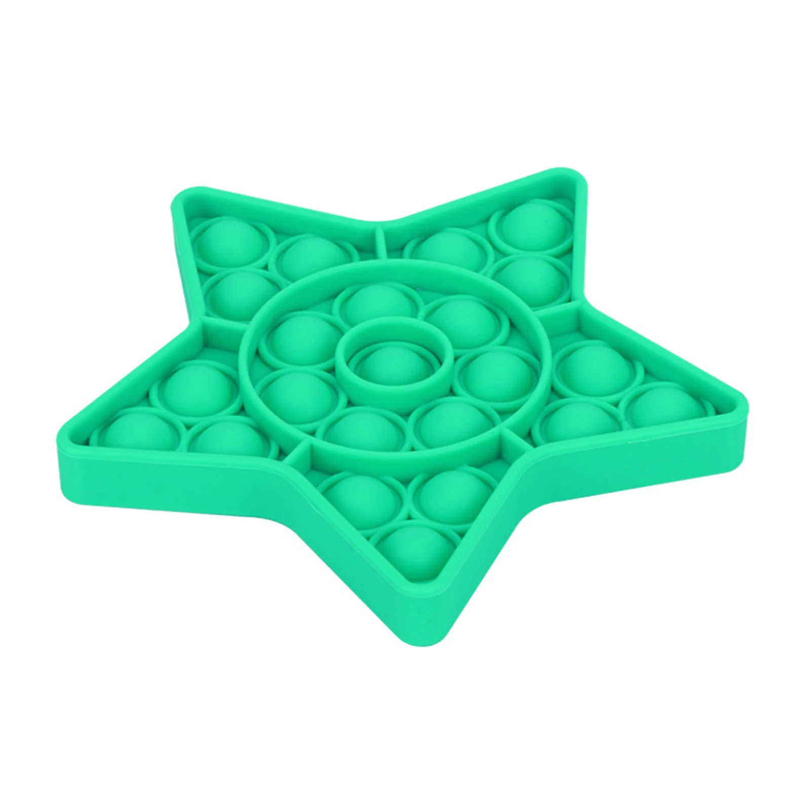 

Fidget Decompression Sensory Toys Adult Kids Push Pop Bubble Toys Simple Dimple Fidget Toy for Autism Stress Reliever