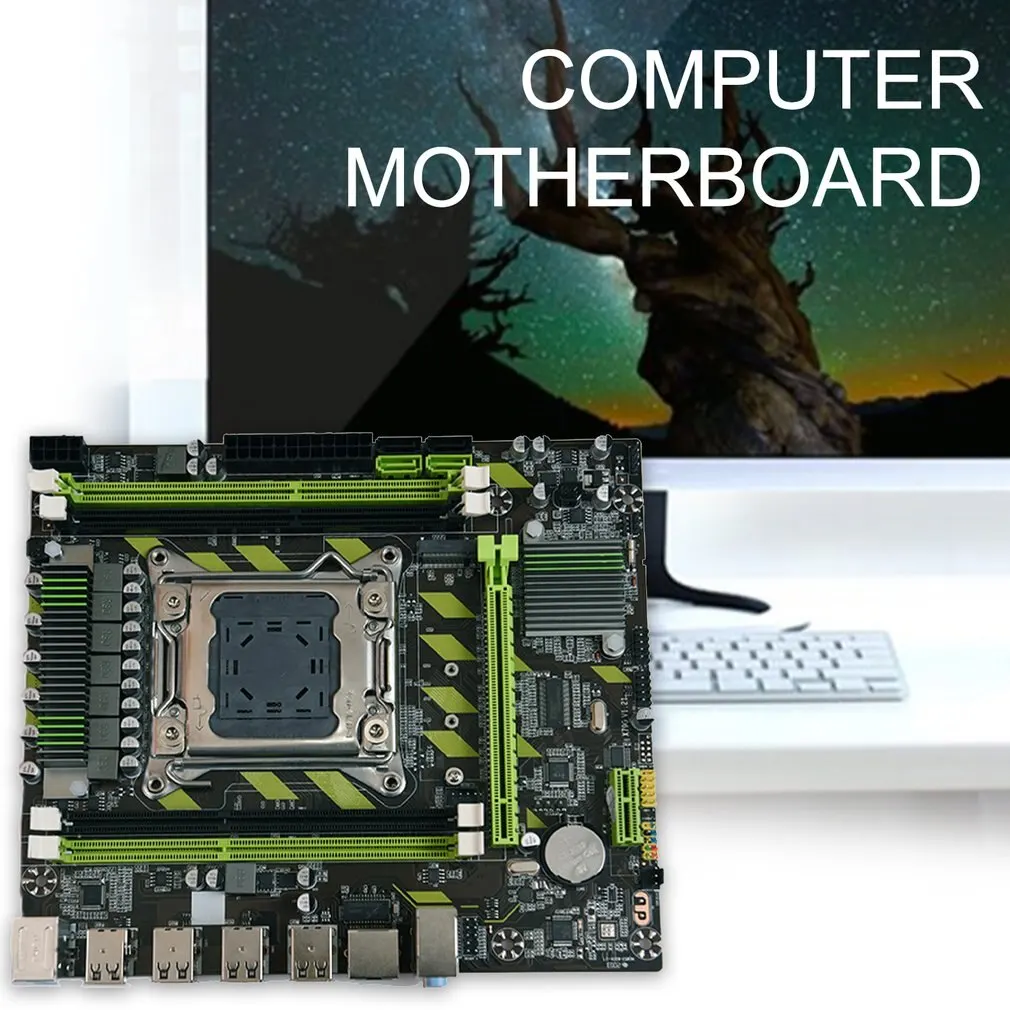 

X79 DDR3 Computer Motherboard Memory CPU Game Set E5 2630 2650 2660v2 Computer Mining Motherboard