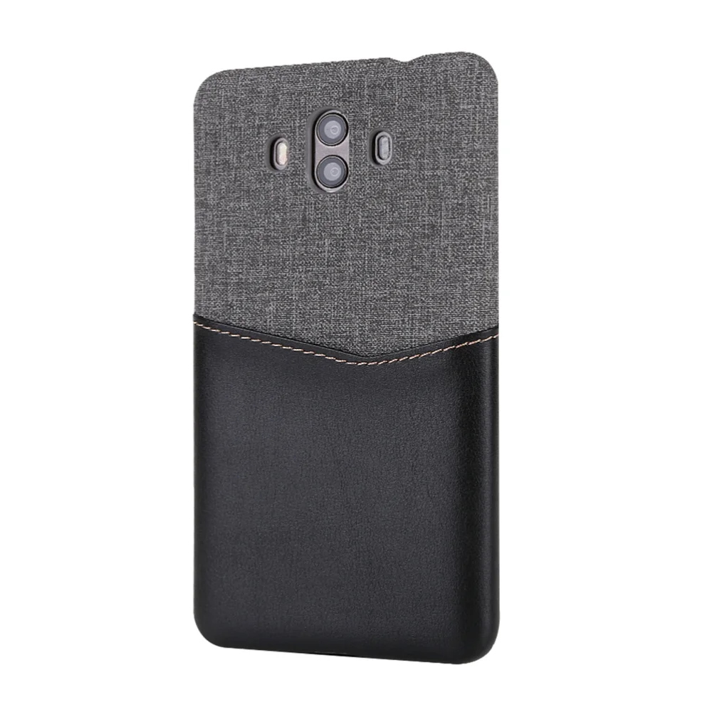 Чехол для телефона из искусственной кожи с отстрочкой под старину элегантный