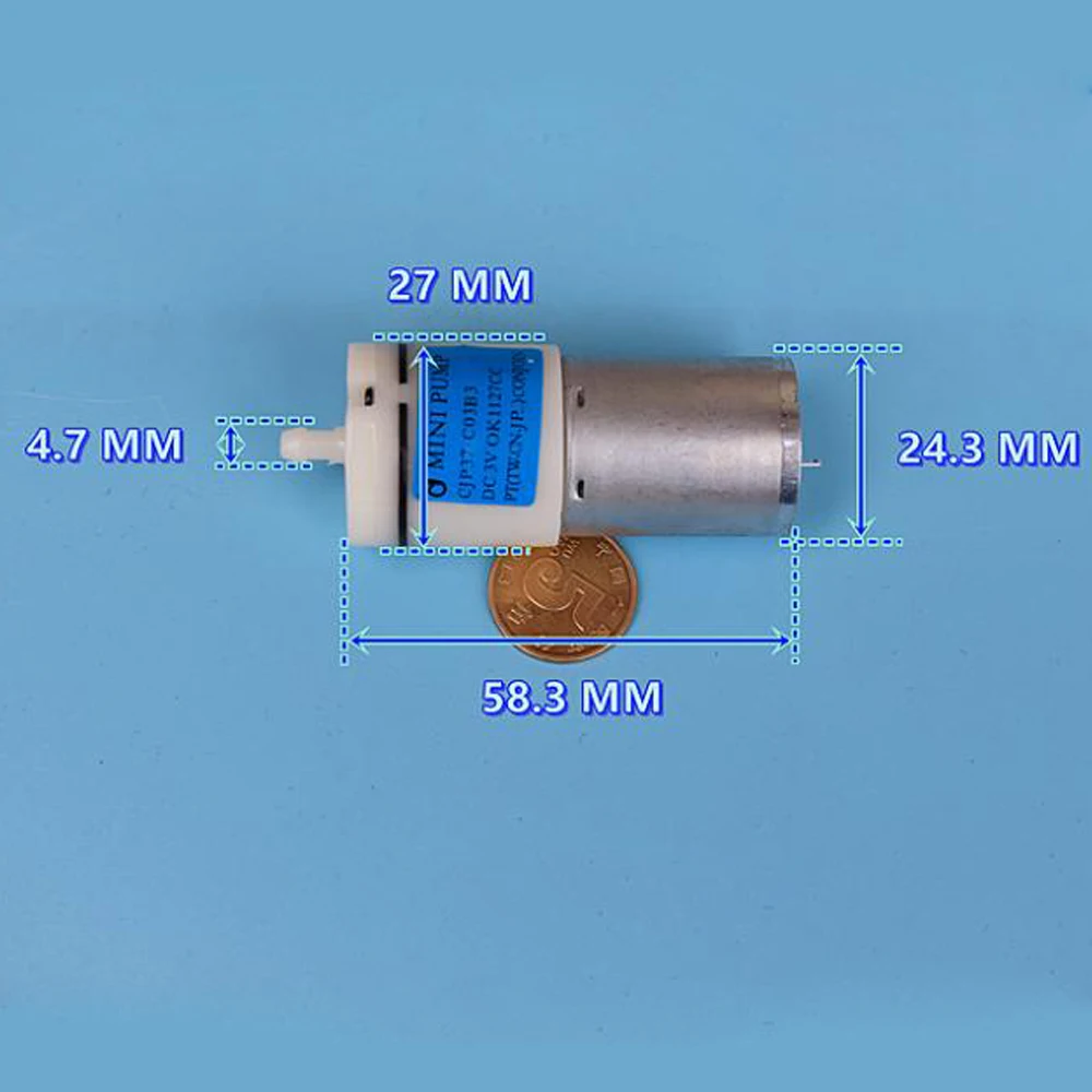 Монитор Воздушного Насоса Micro 370 вакуумный насос постоянного тока 3-6 в 3 7 5 В