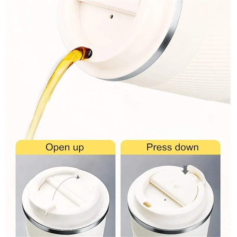 Вакуумная чашка для кофе Термокружка Из Нержавеющей Стали термобутылка чая