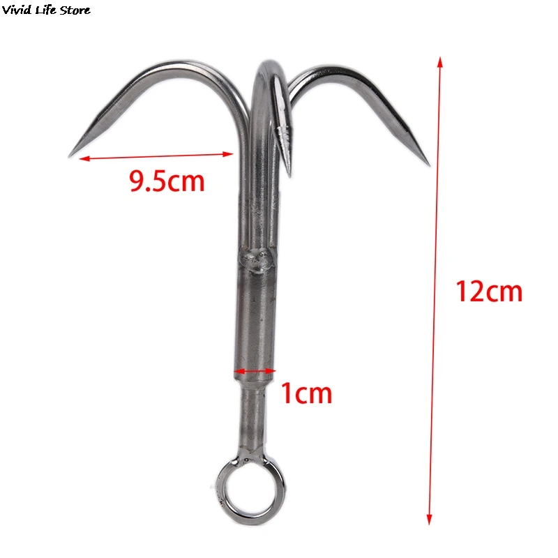 Новинка якорный крючок с застежкой снасть для лодки рыбалки альпинизма
