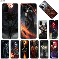 phone case for samsung s21 s20 ultra s10 lite s9 s8 plus bloodborne cover for samsung note 20 10 pro 9 8 soft silicone cases