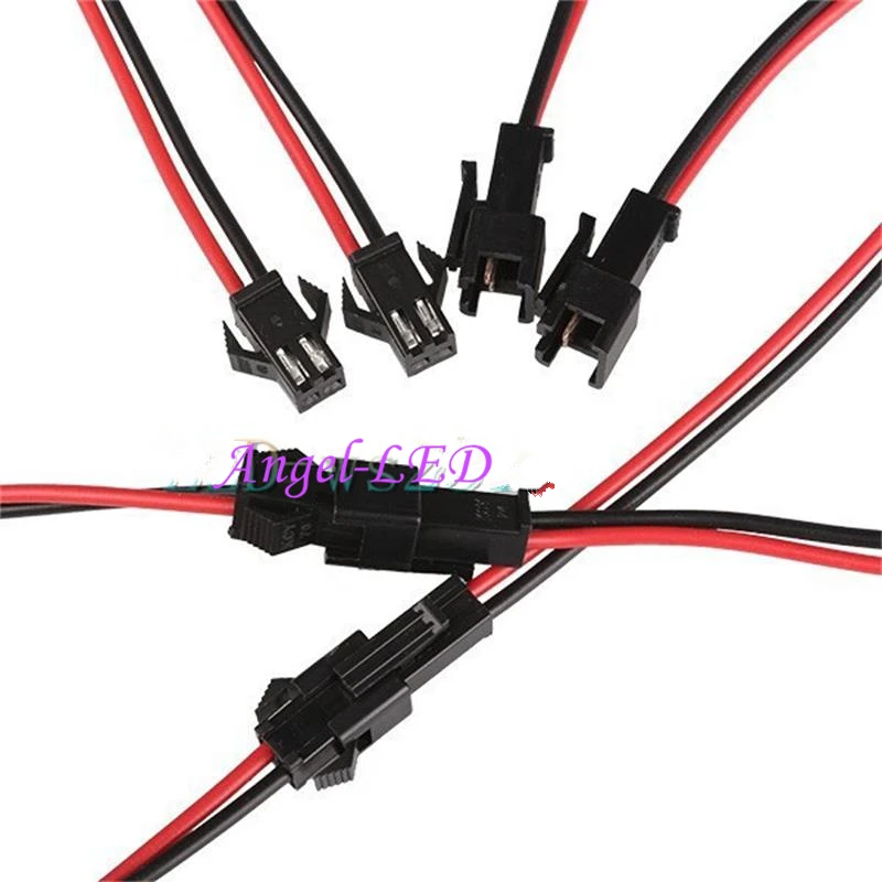 

10/20/50pairs 2pin/3pin/4pin/5pin led connector Male Female JST Plug Connector Wire pigtail cable for led strip light tape