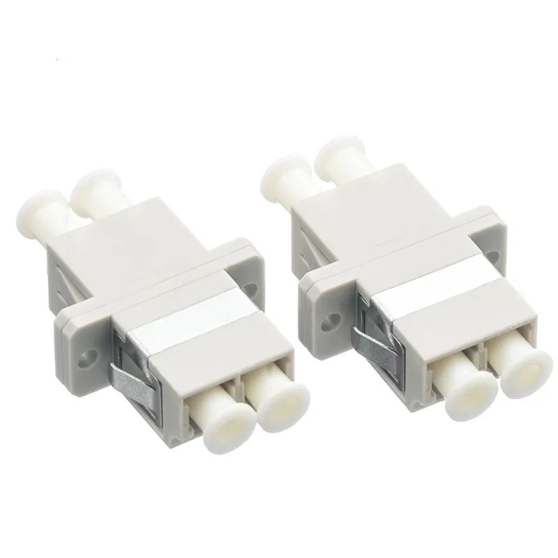 50 шт. LC/UPC дуплексный мультимодовый SC тип волоконно оптический адаптер LC