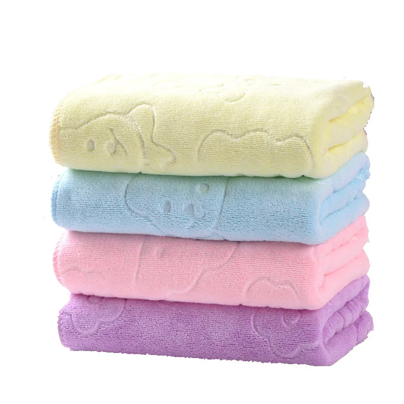 

2021 new high quality face towel solid color towel
