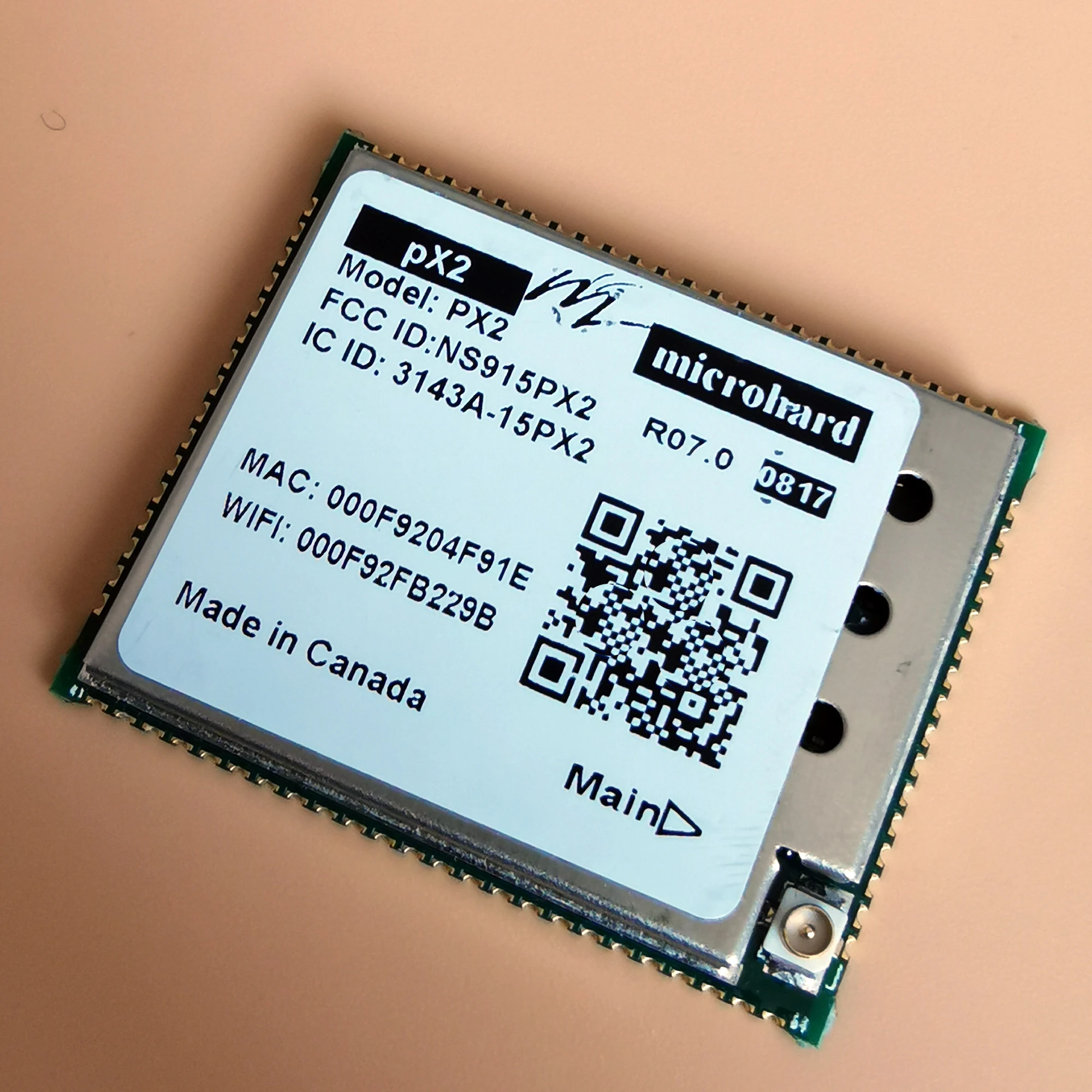 Microhard PX2 Беспроводная передача данных карта передачи WIFI модуль робот AGV MHS185200 |