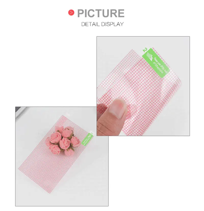 10pcs 4/5/6/7/8/9 inch Universal lattice Matte Clear Screen Protector Guard Protective Film for Iphone Huawei oppo phone | Мобильные