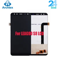 for 100 original leagoo s8 lcd display and touch screen assembly repair part 5 72 inch phone accessories for leagoo s8 stock