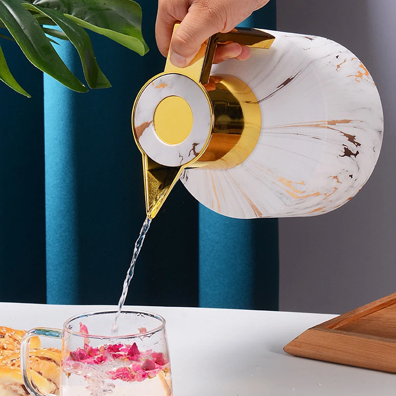 Термос большой емкости деревянная отделка нержавеющая сталь теплоизоляция