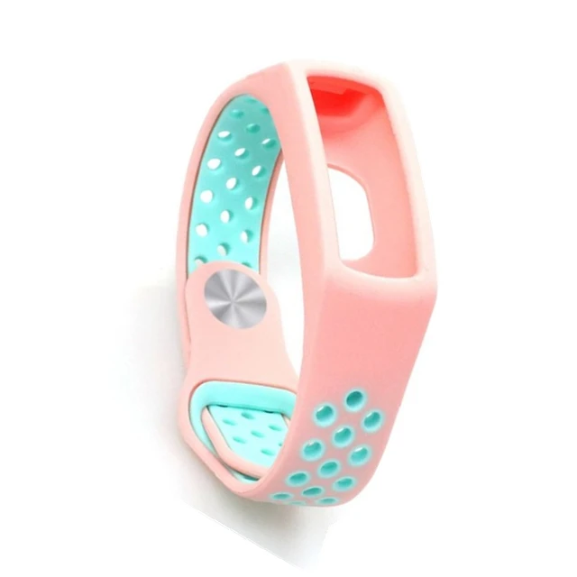 Ремешок на запястье для huawei Honor Band 5/4/3 для huawei группа A2 Smart Watch Sport браслет ремень для huawei Honor Band 5 группа 4 - Цвет: pink cyan