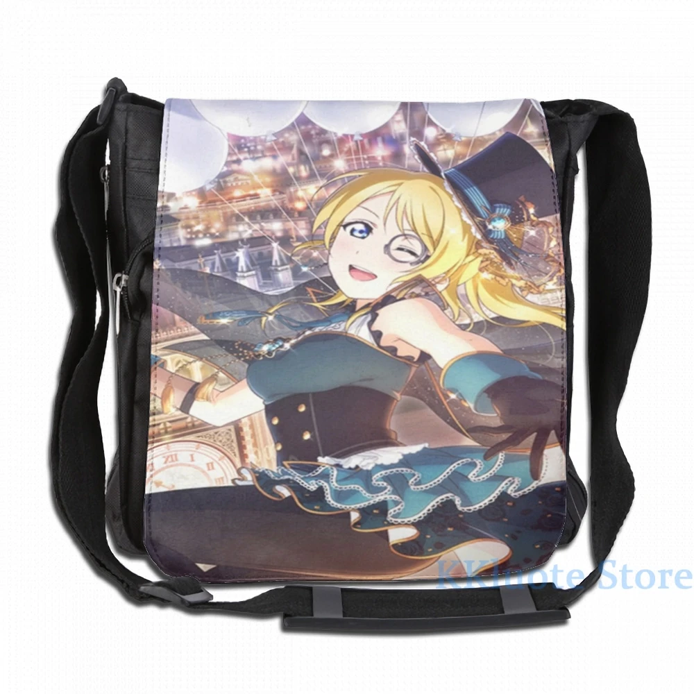 Забавная графическая печать work Ver. Рюкзак для ноутбука 2 Eli Ayase с USB-зарядкой