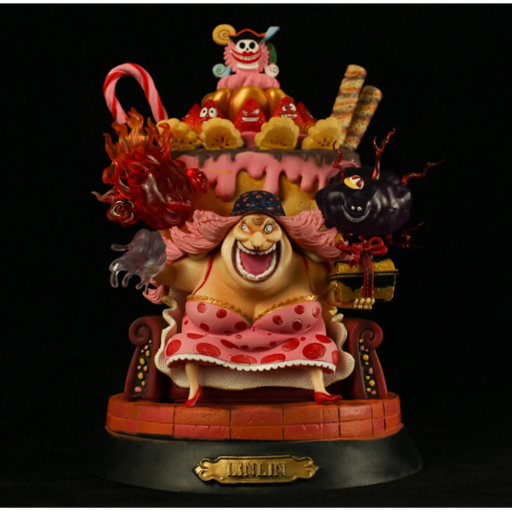 

Цельная аниме-фигурка, семейный бигмама, набор для гаража, статуя, украшения, анимационная периферическая модель, настольные игрушки, колле...