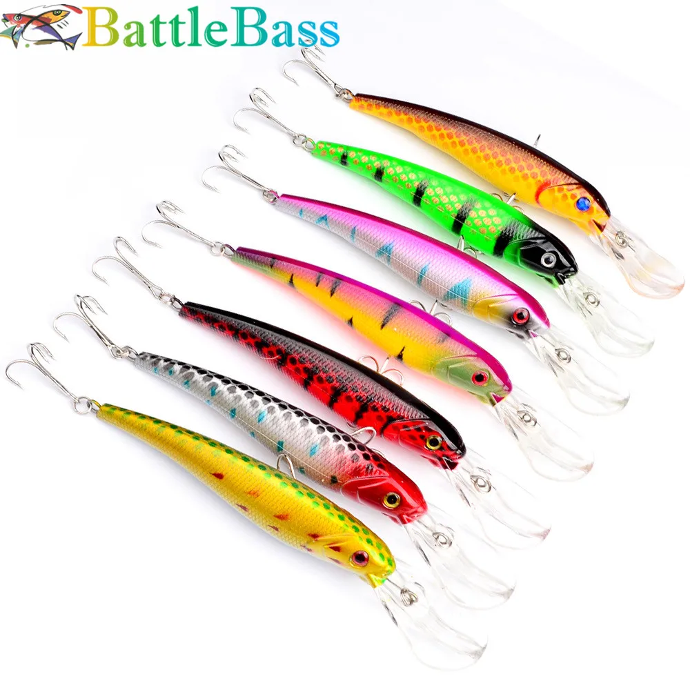 2019 медленное погружение Гольян рыболовные приманки джеркбейты воблеры и