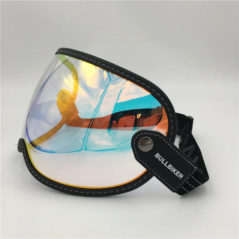 BULLBIKER Новый мотоциклетный шлем с пузырьковым козырьком линзы очки Для SHOEI EX-ZERO