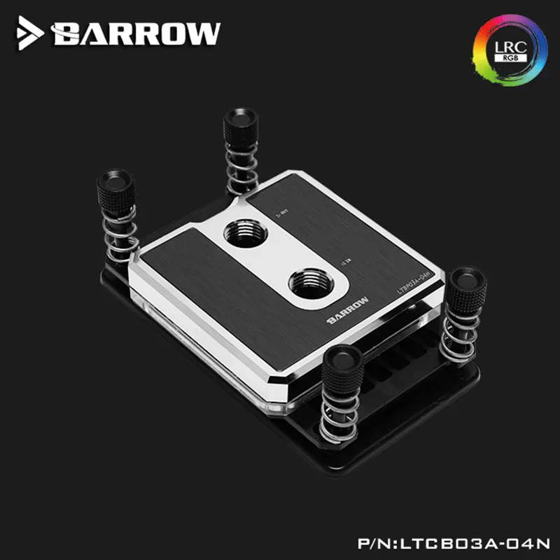 Барроу водоблок для процессора для AMD AM3 AM4 платформы выделенный LRC2.0 5V 3Pin высокой плотности Jetting микро-Водный LTCB03A-04N