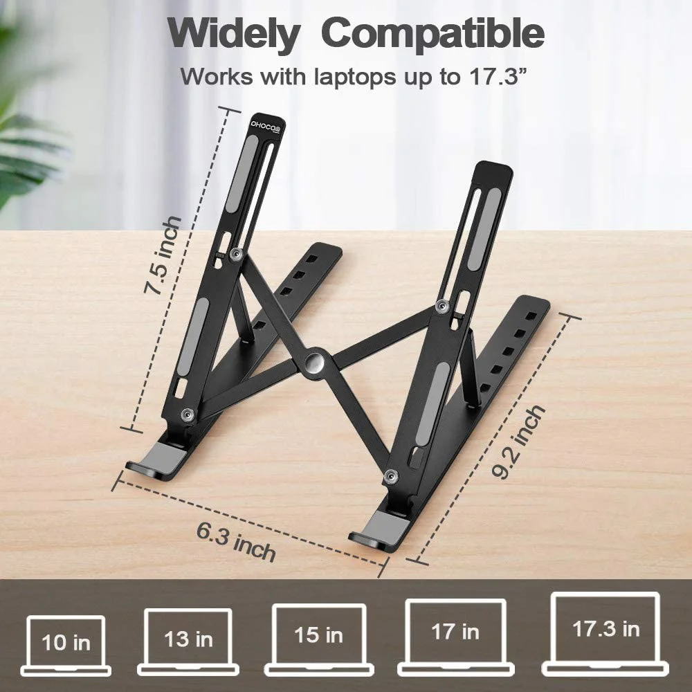 zk20 laptop stand tablet holder desktop foldable holder adjustable riser bracket computer accessories gadgets free global shipping