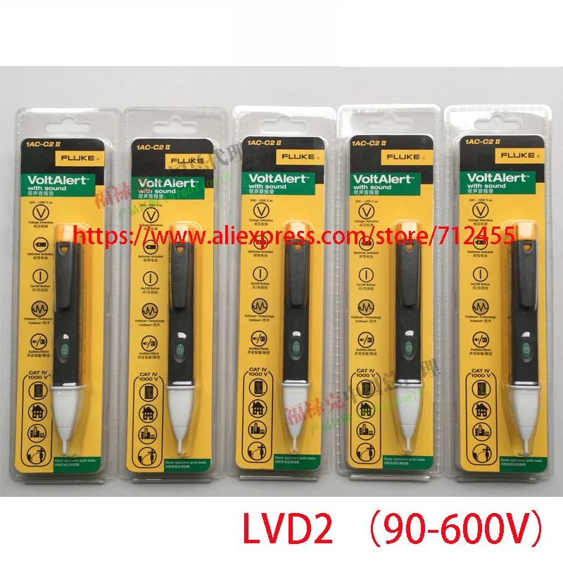 Новинка для Fluke 1AC C2 II C2II FLUKE1AC/2AC 2AC LVD2 VoltAlert Бесконтактный детектор напряжения