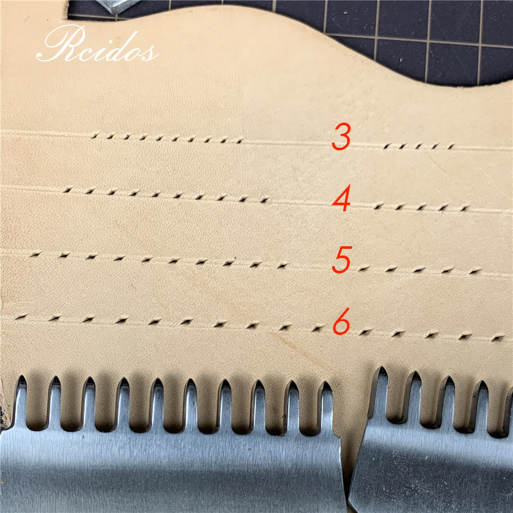 Ромбовидный Дырокол RCIDOS для ручного шитья 1 + 2 5 10 ручные ромбовидные инструменты