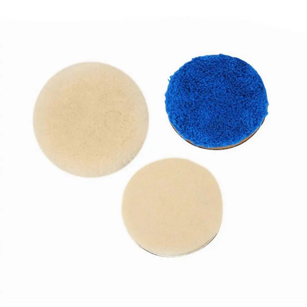

Car Polishing Pads Kit Professional Buffer Polishing Machine Wax Pads With M14 Thread Back Plate Adapter For Removes Scratches