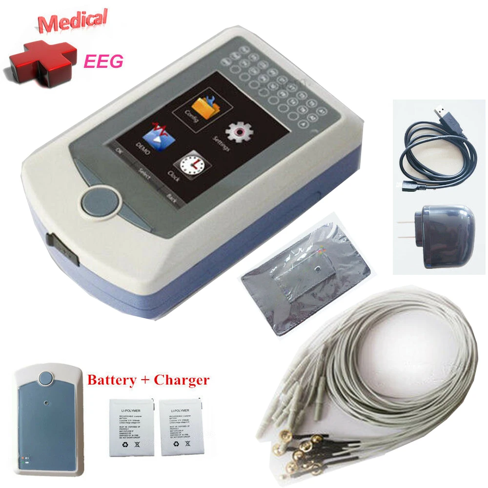 

CMS4100 Dynamic EEG Machine 16 Channel EEG Holter Digital Brain Electric Activity Mapping Scanner System Dropshipping Device