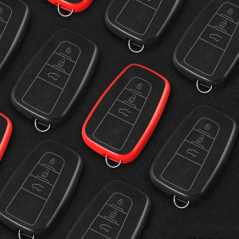 Высокое качество искусственный мех + пластик полное покрытие чехол для ключа