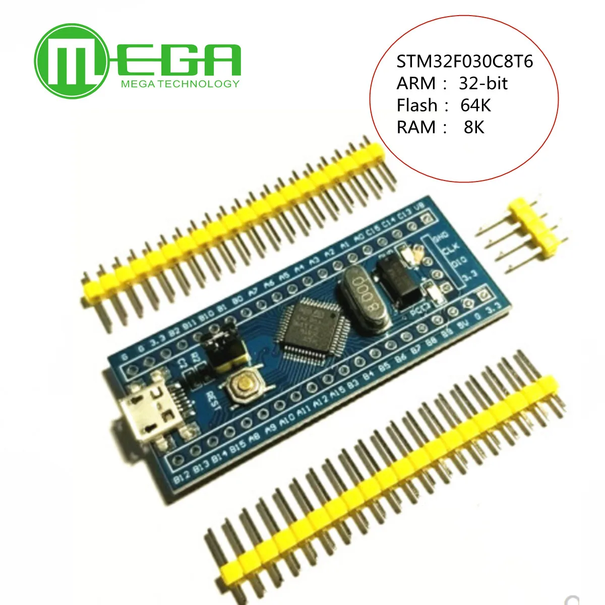 10 шт STM32F030C8T6 основная плата системная STM32 F0 ARM | Электронные компоненты и
