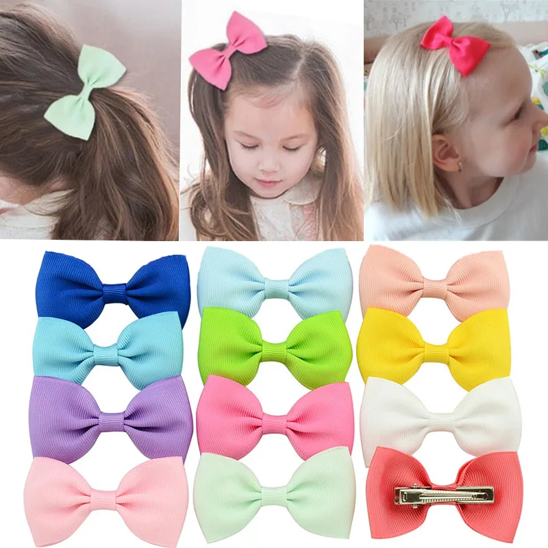 Зажим для волос с бантом девочек 20 шт./лот|accessories sony|clip hairclip claw |