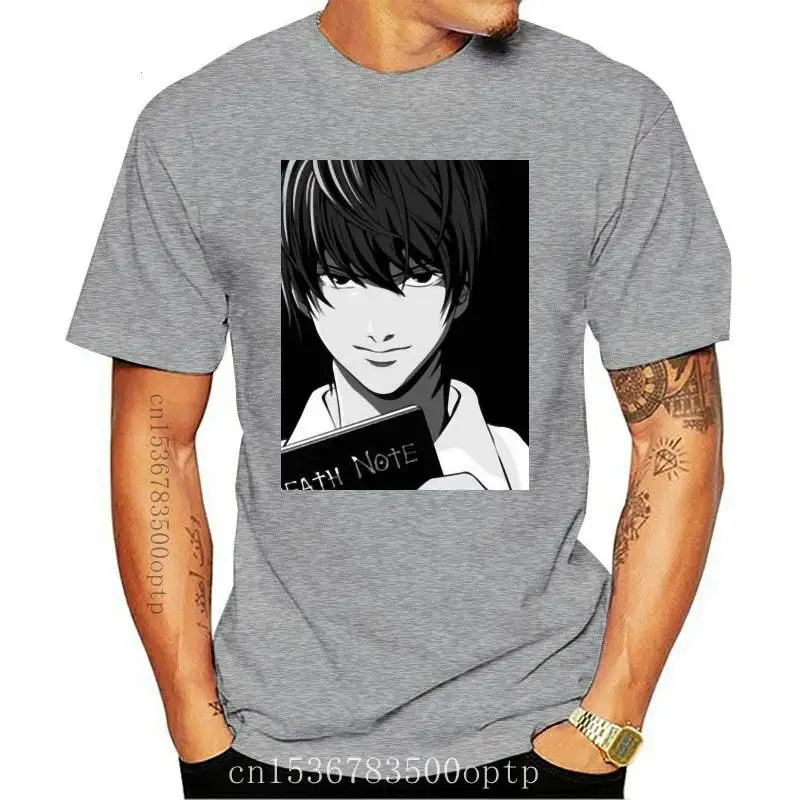 

Футболка мужская с принтом «Death Note Light»