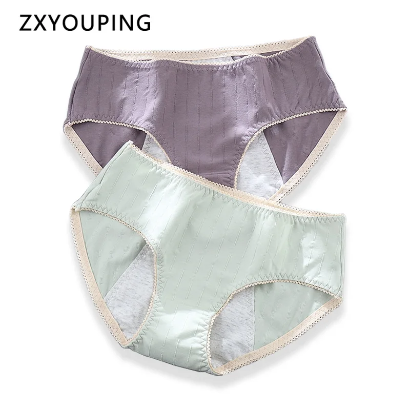 Хлопковые менструальные трусики женские мягкие трехслойные непроницаемые шорты