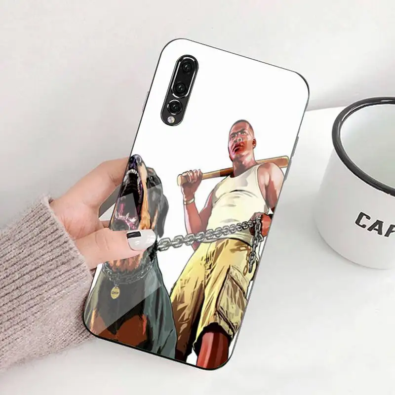 

33DD Grand Theft Auto Phone Case Tempered Glass For Huawei P9 10 Plus 20 Pro Mate9 10 20 20pro Honor7A 8X 9 10 Nova3i 5