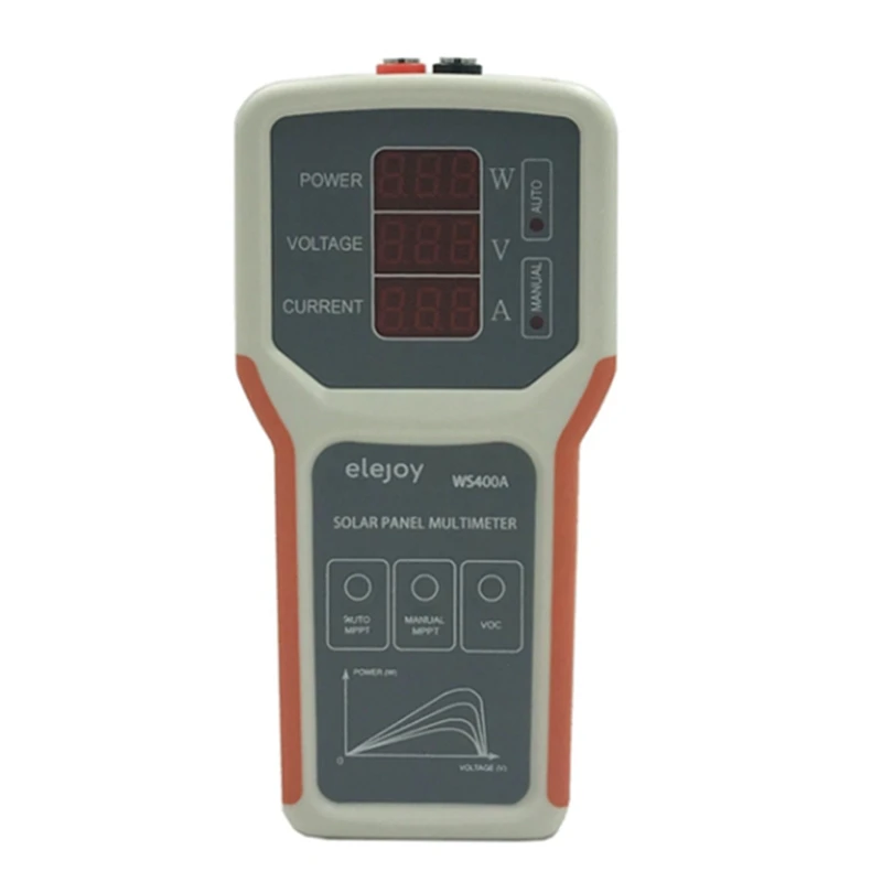 

ELEJOY WS400A Photovoltaic Panel Power Supply Multimeter Solar Panel MPPT Tester Open Circuit Voltage for Trouble Shooting