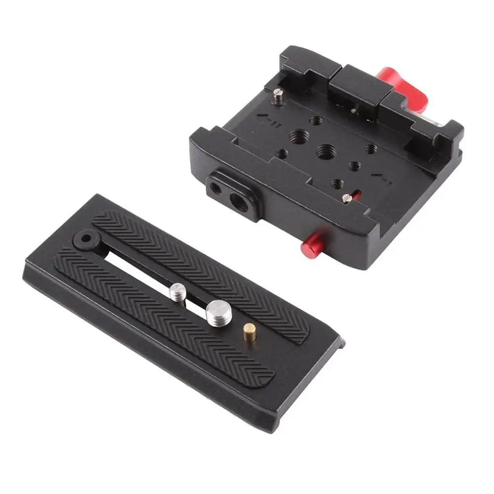 Быстросъемная площадка сборки P200Clamp-адаптер для штатива Manfrotto 577 501 500AH 701HDV Q5 аксессуары для камеры.