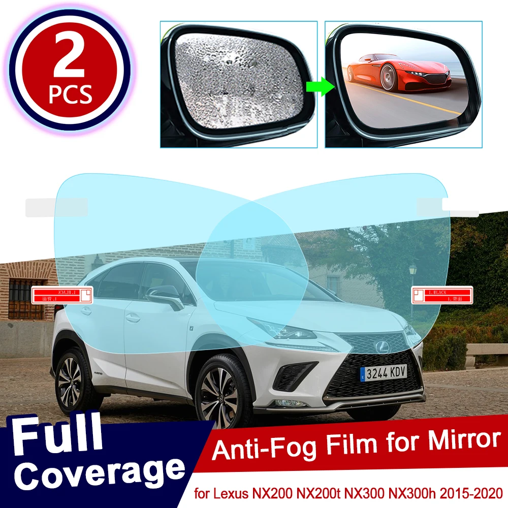 Для Lexus NX NX200 NX200t NX300 NX300h 200 300 200t 300h 2015 ~ 2020 Автомобильное Зеркало прозрачная пленка