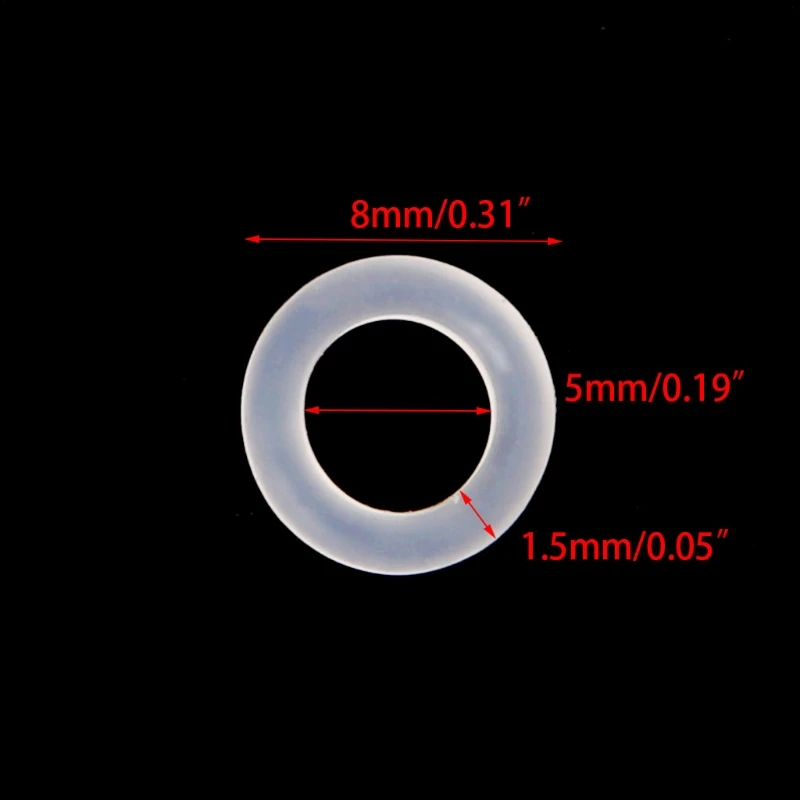 

120Pcs Keycaps Rubber O-Ring Switch Dampeners For Cherry MX Keyboard