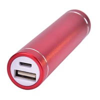 colorful 2600mah external usb power bank box battery charger for mobile phone 18650 batteries diy no battery